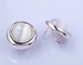 Κλασικά σκουλαρίκια CZ Stud 925 Ασημένια Έλεγκτο Στρογγυλό Drop Heart Pear Design